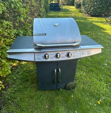 BBQ 3-pits NATERIAL gasbarbecue (met deksel)  beschikbaar voor biedingen