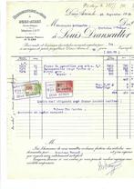 Ancienne facture 1932, Ophalen of Verzenden, Gebruikt