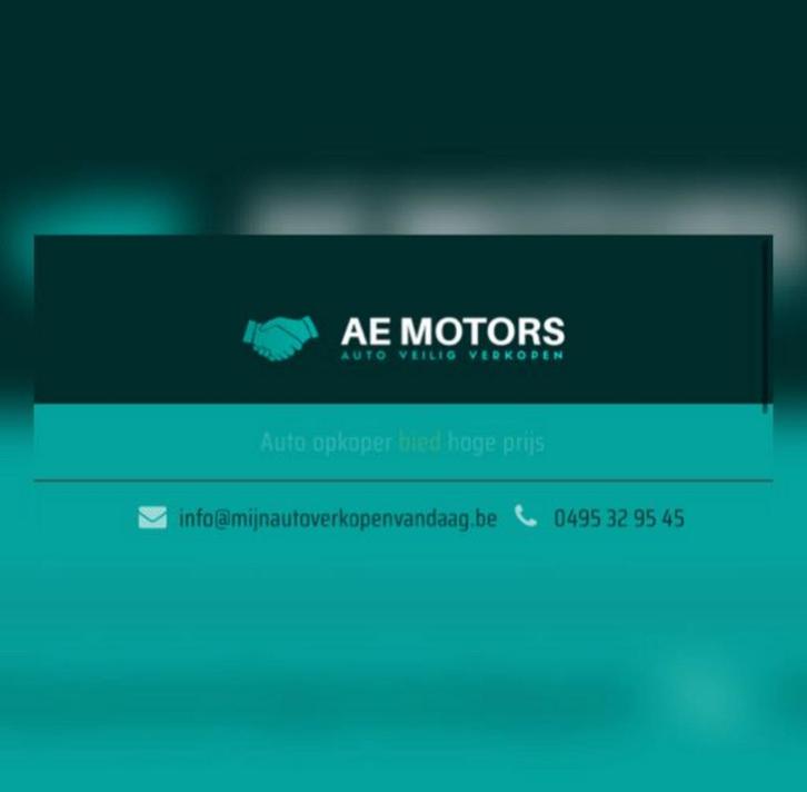 alle wagens zijn welkom Auto's voor export, Auto's, Bestelwagens en Lichte vracht, Particulier, Ophalen