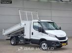 Iveco Daily 35C16 3.0L Open Laadbak met Kist Dubbellucht 3,5, Auto's, Bestelwagens en Lichte vracht, Stof, Gebruikt, Euro 6, 4 cilinders