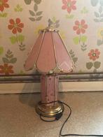 Roze tafellamp, Ophalen, Gebruikt, 50 tot 75 cm