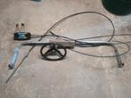 Telescopisch stuur met gashendel voor rubberboot., Watersport en Boten, Ophalen, Zo goed als nieuw