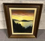 Schilderij zonsondergang, Ophalen