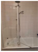 Douche-Bad scherm 2 delig, Enlèvement, Utilisé