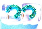 Te koop: NIEUW!!! Mooie turkoois, een blauw/groene oorbellen, Nieuw, Knopjes of Stekers, Overige materialen, Blauw