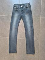 donkergrijze verstelbare jeansbroek - maat 158-164, Ophalen, Zo goed als nieuw, Jongen of Meisje, Broek