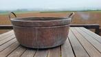 Chaudron ancien en cuivre  rouge /43 x 18 cm, Antiquités & Art, Enlèvement ou Envoi, Cuivre
