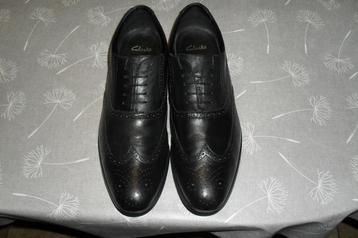 Chaussures Clarks noires pour hommes