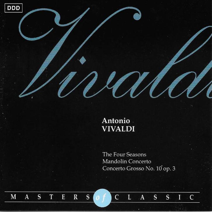Vivaldi - Master Of Classic - DDD, Cd's en Dvd's, Cd's | Klassiek, Ophalen of Verzenden