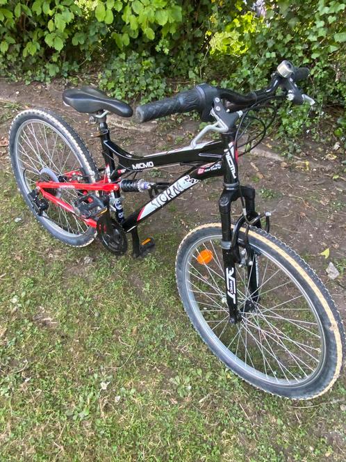 MICMO STORM 24 inch 18 V mountainbike met volledige vering, Fietsen en Brommers, Fietsen | Jongens, Zo goed als nieuw, 24 inch