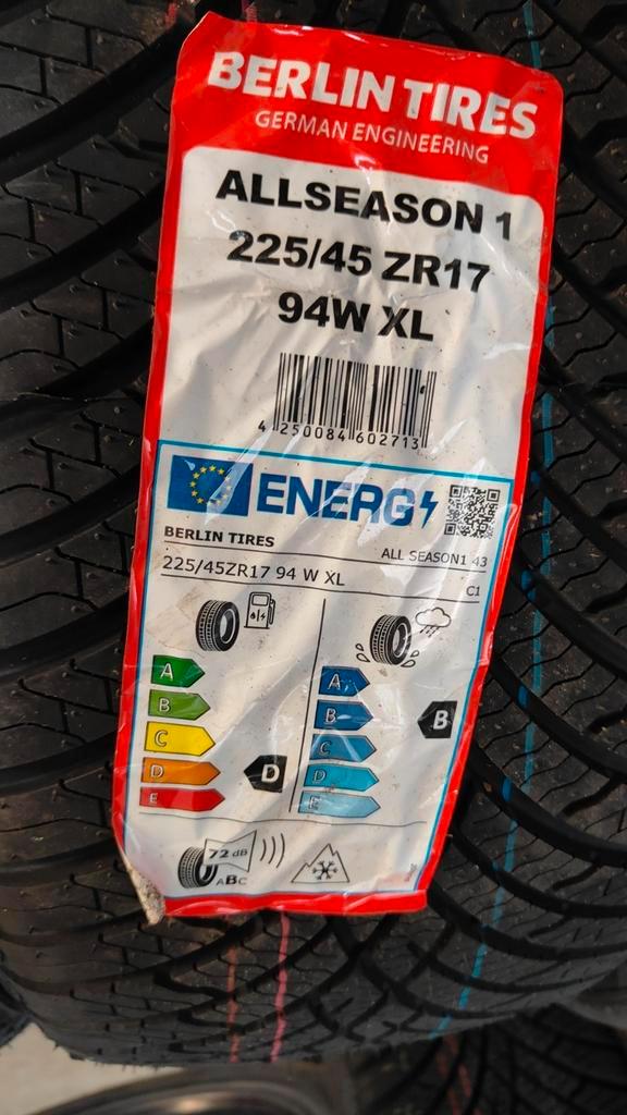 225/45r17 4season 85€ per stuk met montage 225/45 r17, Auto-onderdelen, Ruiten en Toebehoren, Ophalen