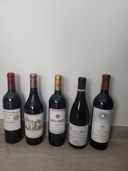 Plusieurs bouteilles de vin français à vendre, Collections, Vins, Neuf, Vin rouge, France, Pleine, Enlèvement