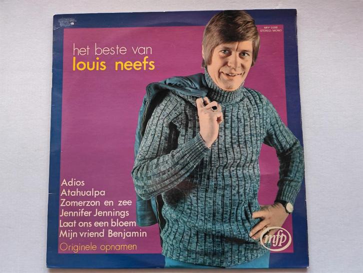 LOUIS NEEFS - Het beste van ... (LP), Cd's en Dvd's, Vinyl | Nederlandstalig, Gebruikt, Levenslied of Smartlap, 12 inch, Ophalen of Verzenden