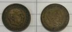 2 pieces 1 peseta Franco 1953 et 1963