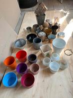Lot de pots fleurs ou éléments deco, Enlèvement, Utilisé