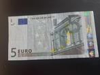 2002 Allemagne 5 euros ancienne série Trichet code P018, Envoi, Allemagne, 5 euros, Billets en vrac