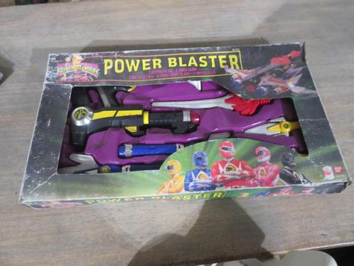 Power Rangers power blaster met doos Bandai 1994, Kinderen en Baby's, Speelgoed | Actiefiguren, Gebruikt, Ophalen of Verzenden