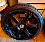 * VW GOLF RIAL BLACK SPORT VELGEN 17" *, Auto-onderdelen, Ophalen, Gebruikt, Velg(en), 17 inch