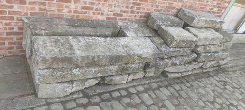Arduinen Borduren (Blauwe Steen = Heel zwaar !), Tuin en Terras, Bielzen en Borduren, Gebruikt, Border, Natuursteen, 25 tot 50 cm