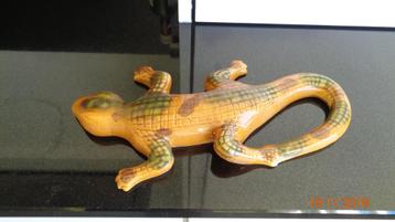 Mooie hagedis: wanddecoratie beschikbaar voor biedingen