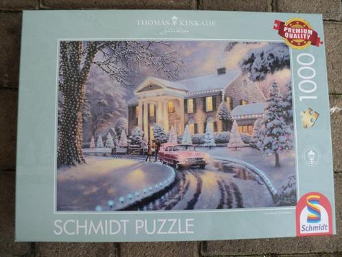Thomas Kinkade Schmidt puzzels, Hobby en Vrije tijd, Denksport en Puzzels, Zo goed als nieuw, Legpuzzel, 500 t/m 1500 stukjes