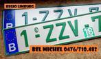 Z-plates Inspection automobile - Zplates Sale Transport - In, Autos : Divers, Enlèvement ou Envoi
