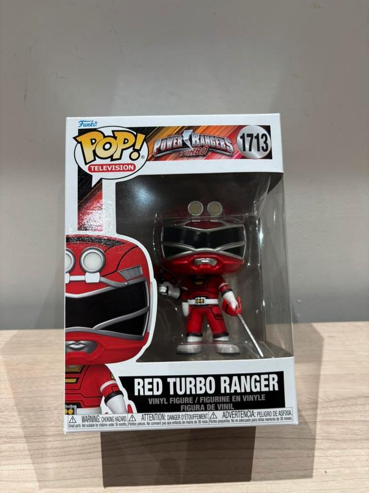 Red Turbo Ranger #1713 Funko Pop! Power Rangers Turbo, Verzamelen, Poppetjes en Figuurtjes, Ophalen of Verzenden