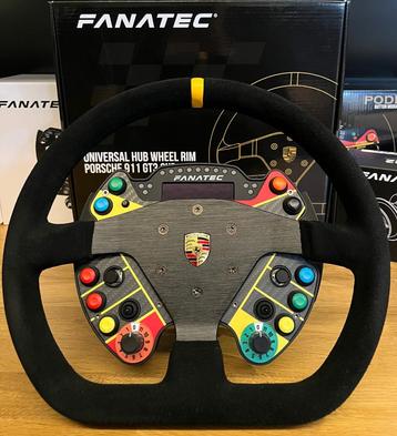 Fanatec ClubSport DD+ Porsche 911 GT3 + accessoires beschikbaar voor biedingen