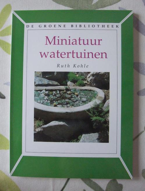 Miniatuur watertuinen - NIEUW, Livres, Maison & Jardinage, Neuf, Enlèvement ou Envoi