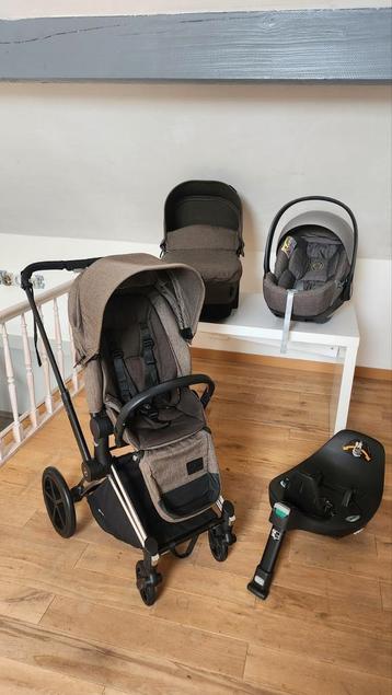 Poussette Cybex Priam complète., Enfants & Bébés, Enlèvement, Comme neuf, Poussette