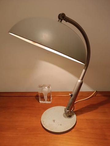 Grote vintage Bureaulamp - jaren '30 - Hala Zeist  beschikbaar voor biedingen