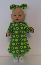 poppenkleertjes babypop born 43cm (herfst jurk setje ), Kinderen en Baby's, Speelgoed | Poppen, Nieuw, Babypop, Verzenden