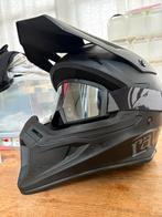 Raven crosshelm + bril, Motoren, Offroadhelm, Dames, XL, Tweedehands
