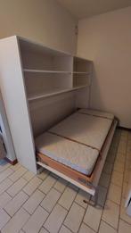 Horizontaal kastbed 1-persoons, Ophalen, Overige materialen, Gebruikt, 90 cm