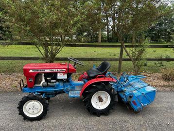 Mini-tracteur Yanmar avec cutter, Enlèvement