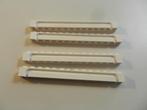 Lego 4x  Brick, Modified 1 x 14 with Channel nr 4217, Ophalen of Verzenden, Gebruikt, Losse stenen, Lego