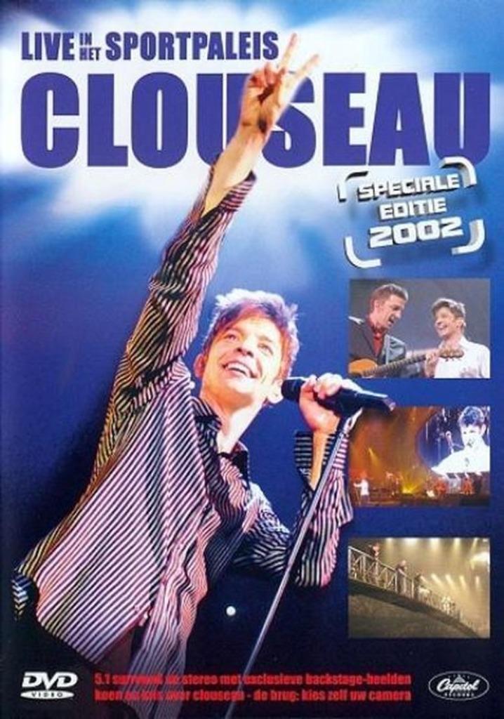 Clouseau Live in het Sportpaleis 2002 DVD, Cd's en Dvd's, Dvd's | Muziek en Concerten, Zo goed als nieuw, Muziek en Concerten
