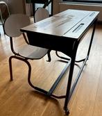 Schoolbankje, Kinderen en Baby's, Kinderkamer | Tafels en Stoelen, Ophalen, Gebruikt, Tafel(s) en Stoel(en)