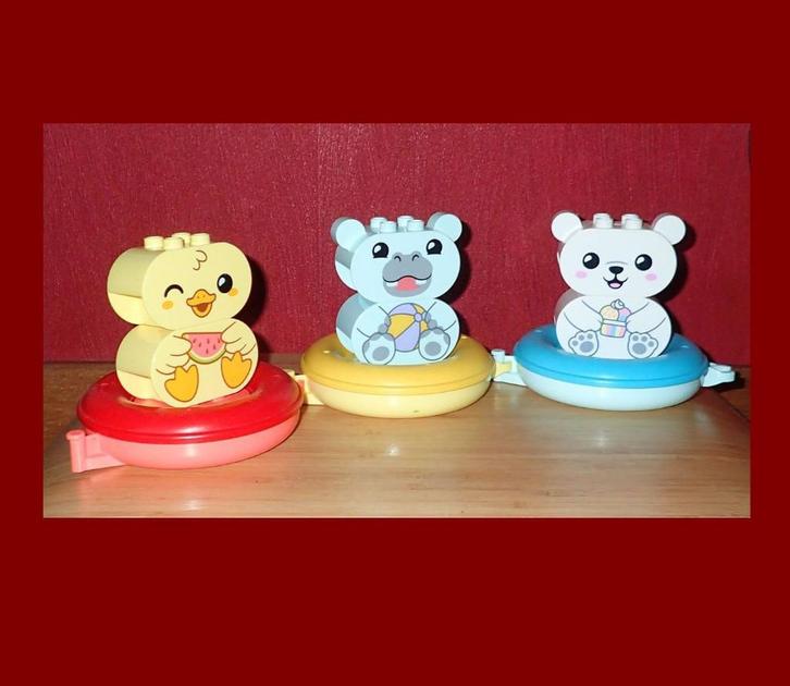 Lego duplo drijvende dierentrein 10965, Kinderen en Baby's, Speelgoed | Duplo en Lego, Zo goed als nieuw, Duplo, Complete set