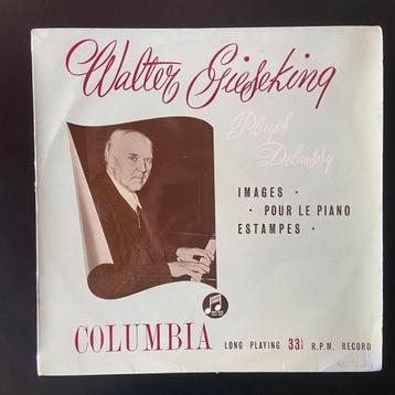 LP Debussy Walter Gieseking Images-Pour le piano- Estampes  beschikbaar voor biedingen