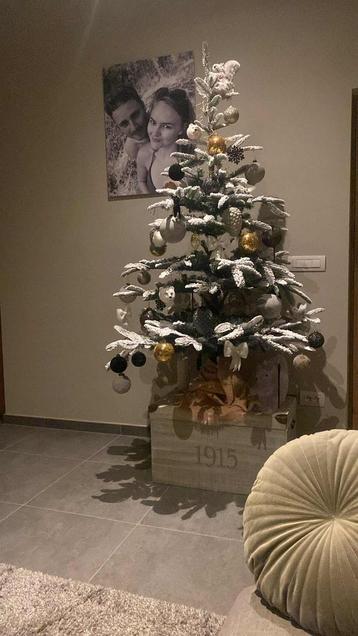 Kerstboom met sneeuw 180cm hoog beschikbaar voor biedingen