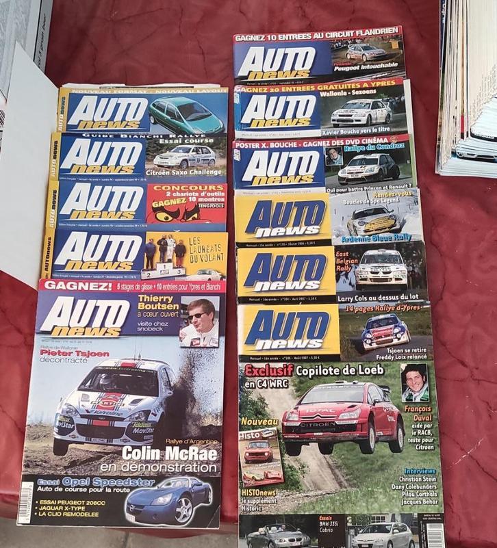 Lot de magazines Autonews (1998 - 2015), Boeken, Auto's | Folders en Tijdschriften, Gelezen, Algemeen, Ophalen