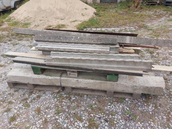 lintelen lot, Doe-het-zelf en Bouw, Metselstenen, Zo goed als nieuw, Beton, Ophalen