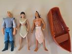 4 originele Disney figuren Pocachontas 1995 Action Figures, Ophalen of Verzenden