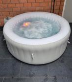 Opblaasbare jacuzzi 4-persoons – met pomp,verwarming en hoes, Ophalen, Zo goed als nieuw, Pomp