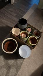 Diverse bloempotten prijs voor alles, Tuin en Terras, Ophalen, Zo goed als nieuw