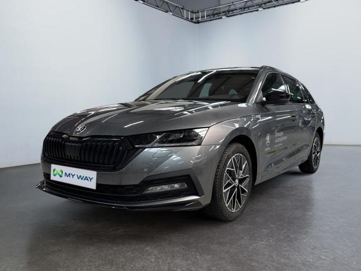 Skoda Octavia Sportline - PHEV GPS/caméra/APP/ACC/attache -, Auto's, Skoda, Bedrijf, Octavia, Adaptive Cruise Control, Airbags