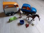 playmobil jeep paardentrailer, Enfants & Bébés, Jouets | Playmobil, Comme neuf, Enlèvement ou Envoi