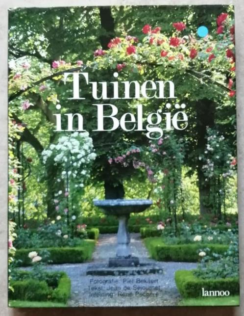 NU BIEDEN!!!  Boek "Tuinen in België", Boeken, Wonen en Tuinieren, Zo goed als nieuw, Tuinontwerpen, Verzenden