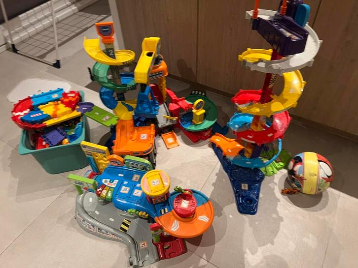 Grote set Toet Toet auto’s, Kinderen en Baby's, Speelgoed | Vtech, Gebruikt, Ophalen